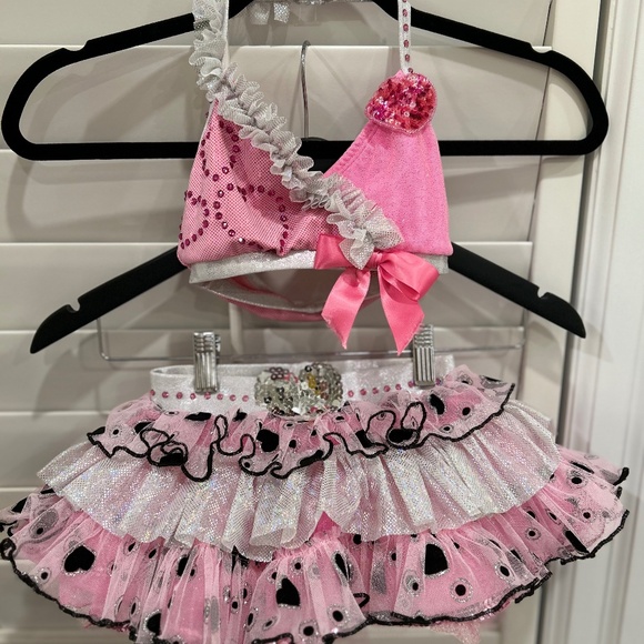 Pink jazz or tap dance costume - Picture 1 of 7